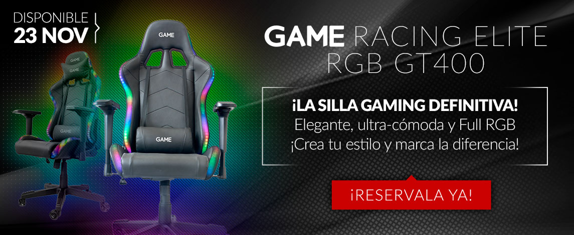 GAME RACING ELITE RGB GT400 - SILLA GAMING