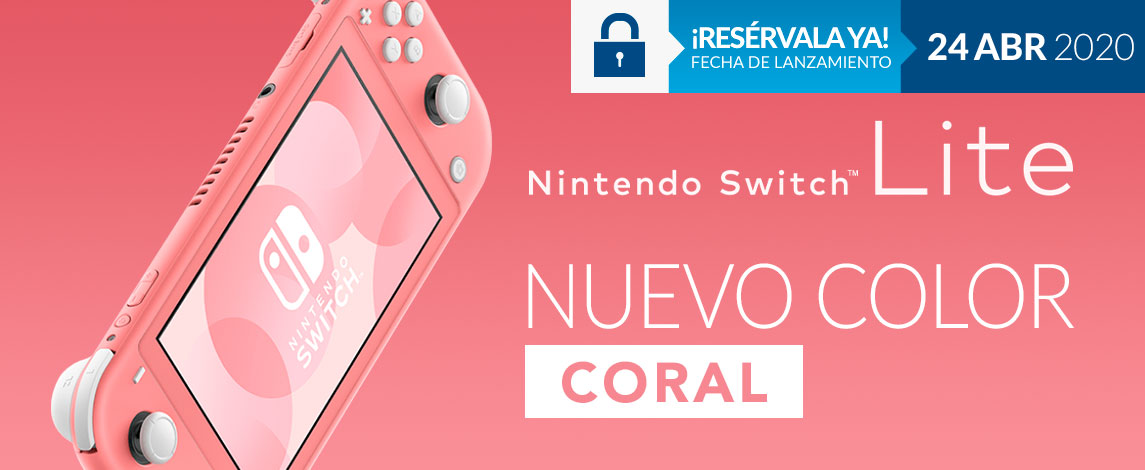 Nintendo Switch Lite Coral