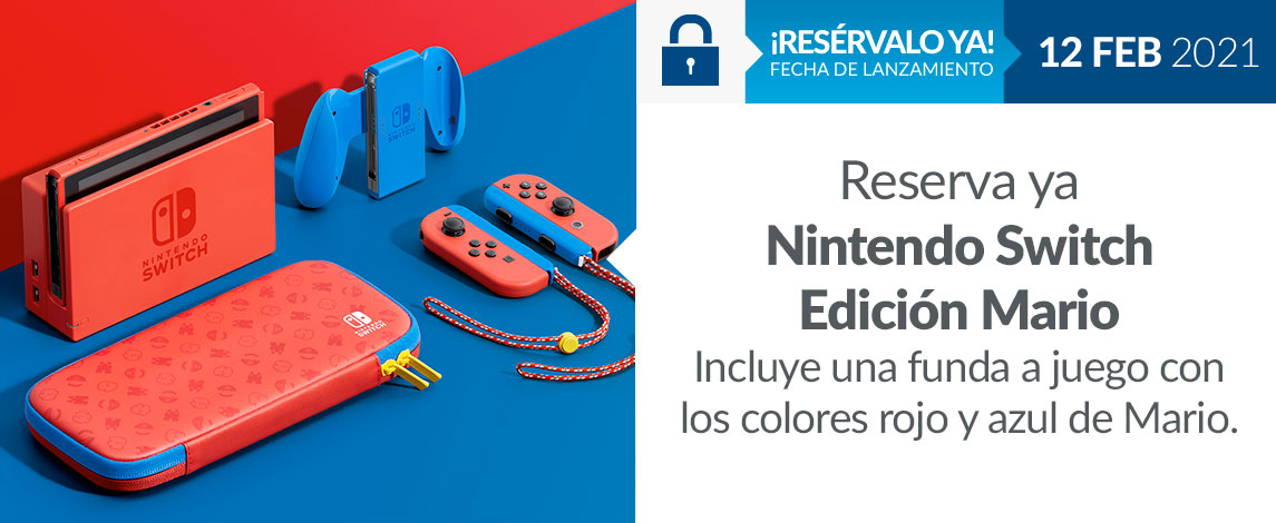 NINTENDO SWITCH EDICIÓN MARIO