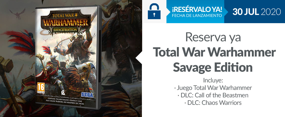 TOTAL WAR WARHAMMER SAVAGE EDITION