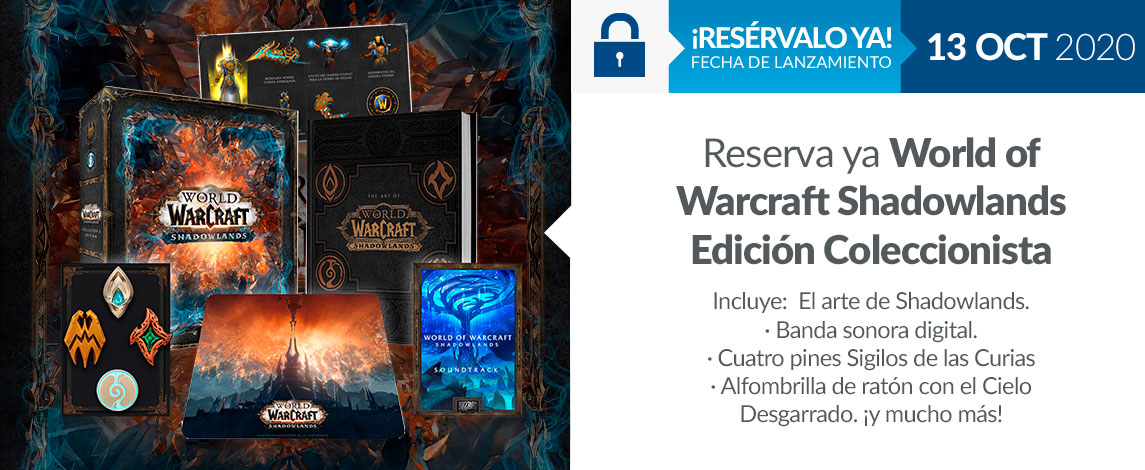 WORLD OF WARCRAFT SHADOWLANDS EDICIÓN COLECCIONISTA