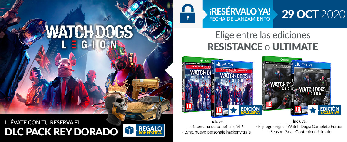WATCH DOGS LEGION RESISTANCE EDITION