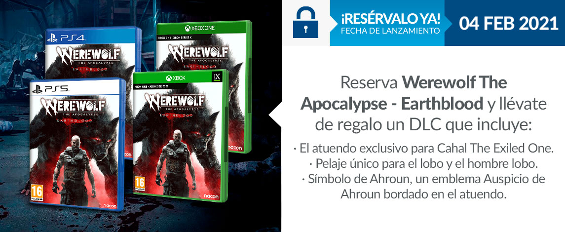 WEREWOLF THE APOCALYPSE - EARTHBLOOD