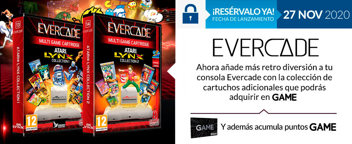 CARTUCHO EVERCADE ATARI LYNX