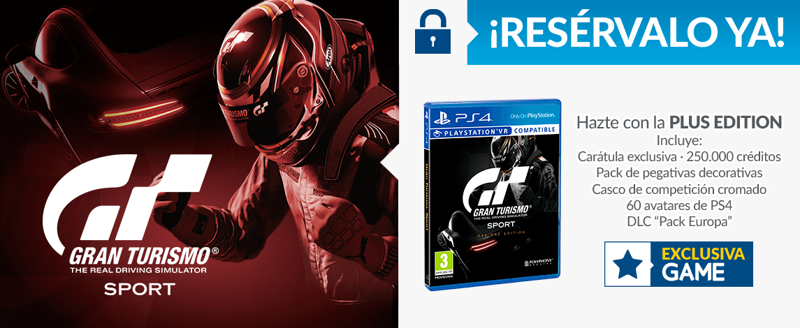 GRAN TURISMO SPORT PLUS EDITION