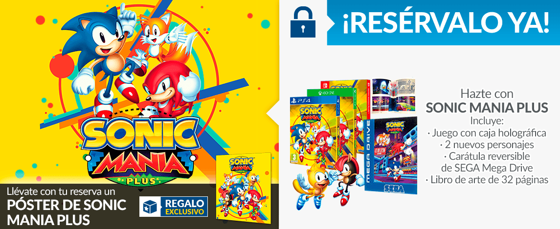 SONIC MANIA PLUS