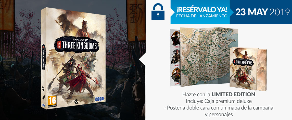 TOTAL WAR THREE KINGDOMS - LIMITED EDITION