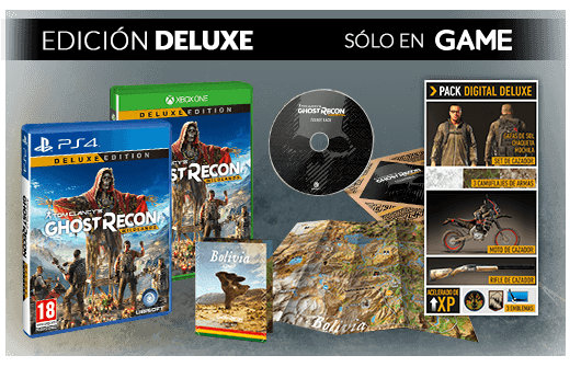 GHOST RECON WILDLANDS DELUXE EDITION