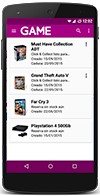 App GAME Reserva desde tu móvil