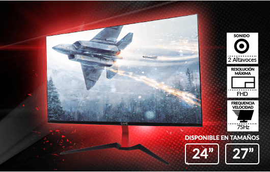 MONITOR FULL HD PARA JUGAR EN PC Y CONSOLA