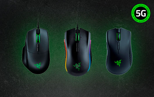 Ratones-Razer-SENSOR ÓPTICO 5G