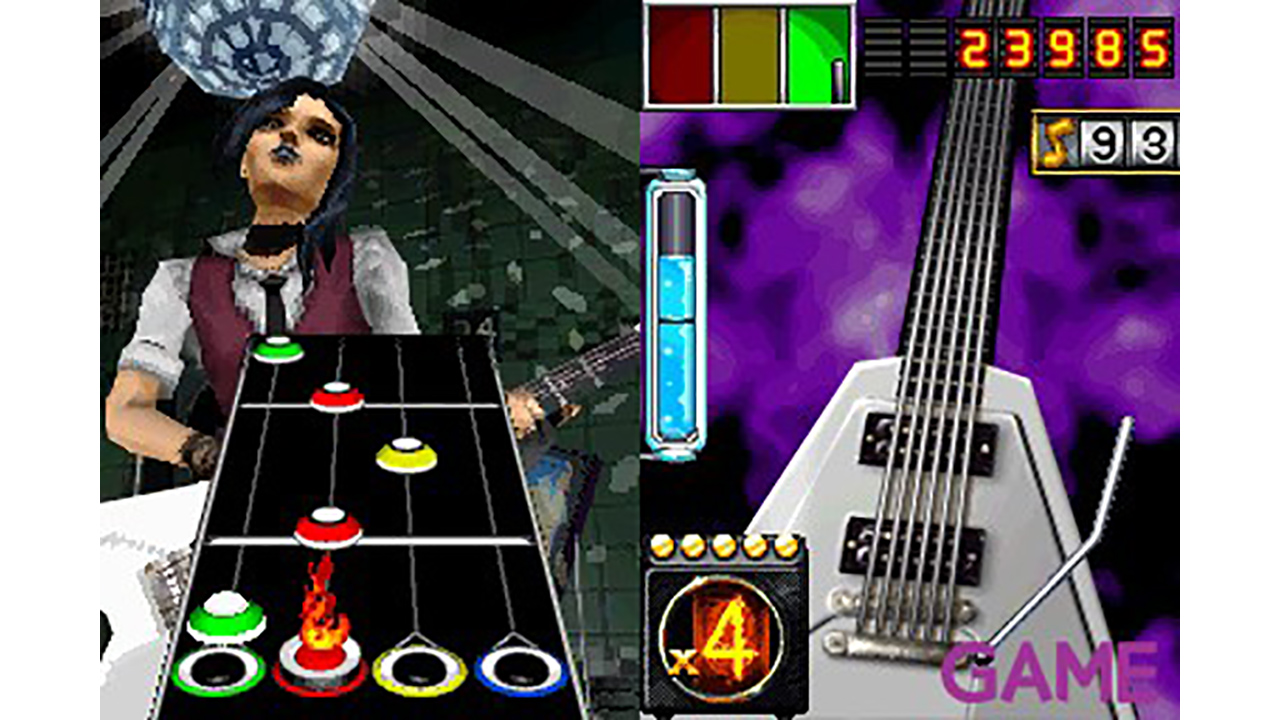 Nintendo DS Lite + Guitar Hero Edicion Especial-0