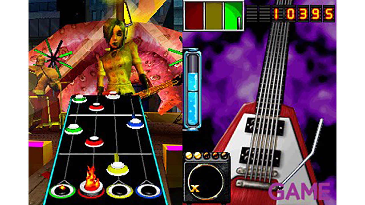 Nintendo DS Lite + Guitar Hero Edicion Especial-1