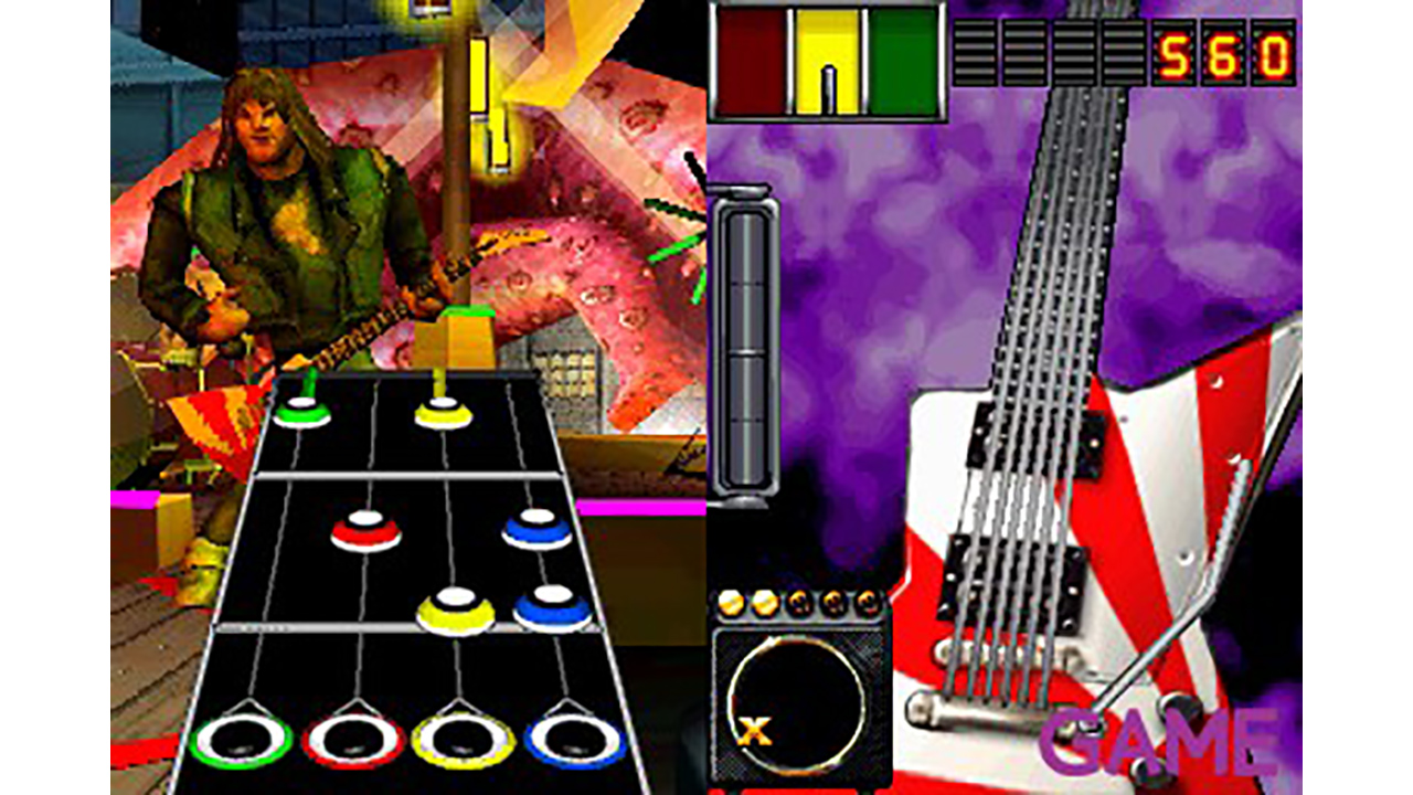 Nintendo DS Lite + Guitar Hero Edicion Especial-2