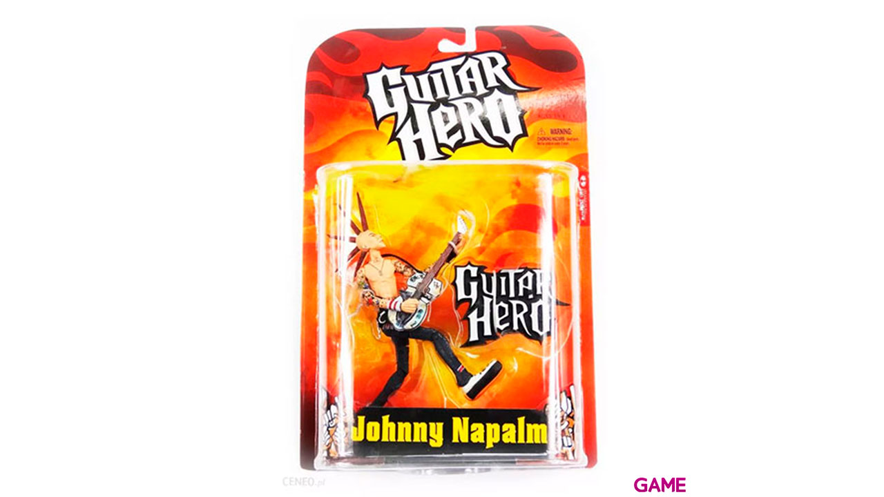 Figura Guitar Hero: Johnny Napalm Pelo Verde-0