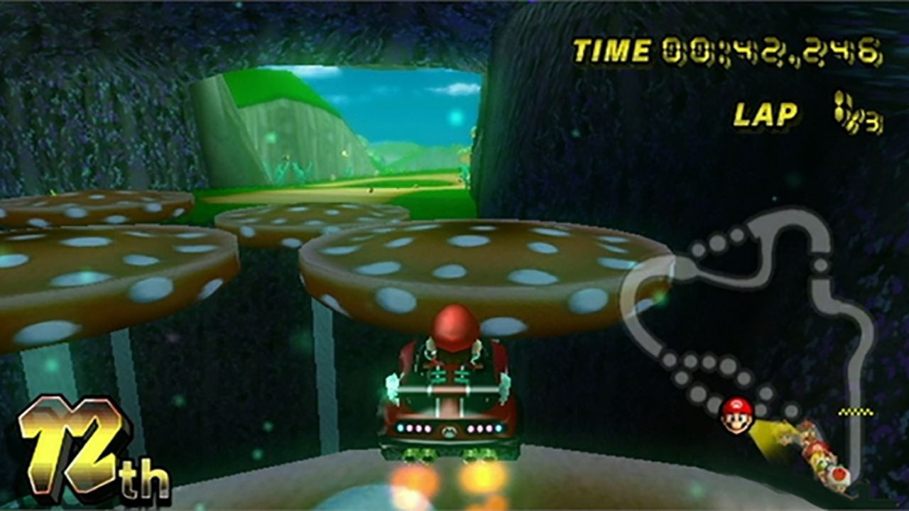 Wii Negra + Mario Kart + Volante-5