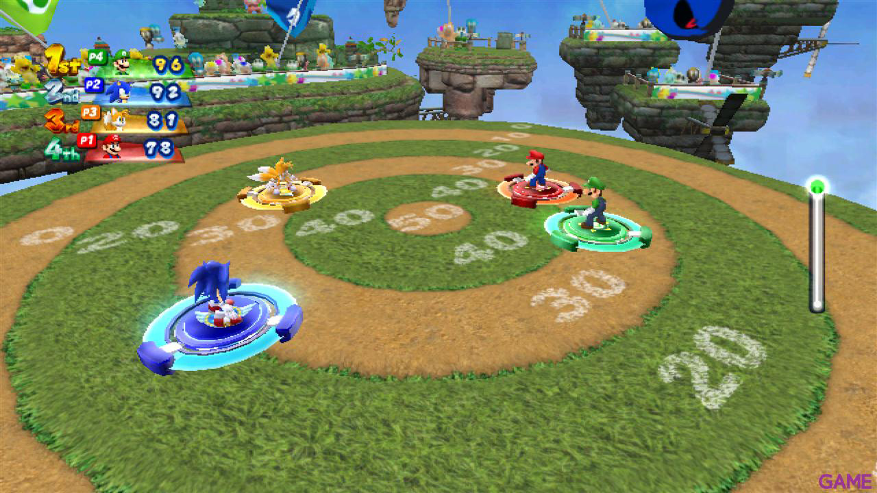 Wii Azul + Mario & Sonic-2