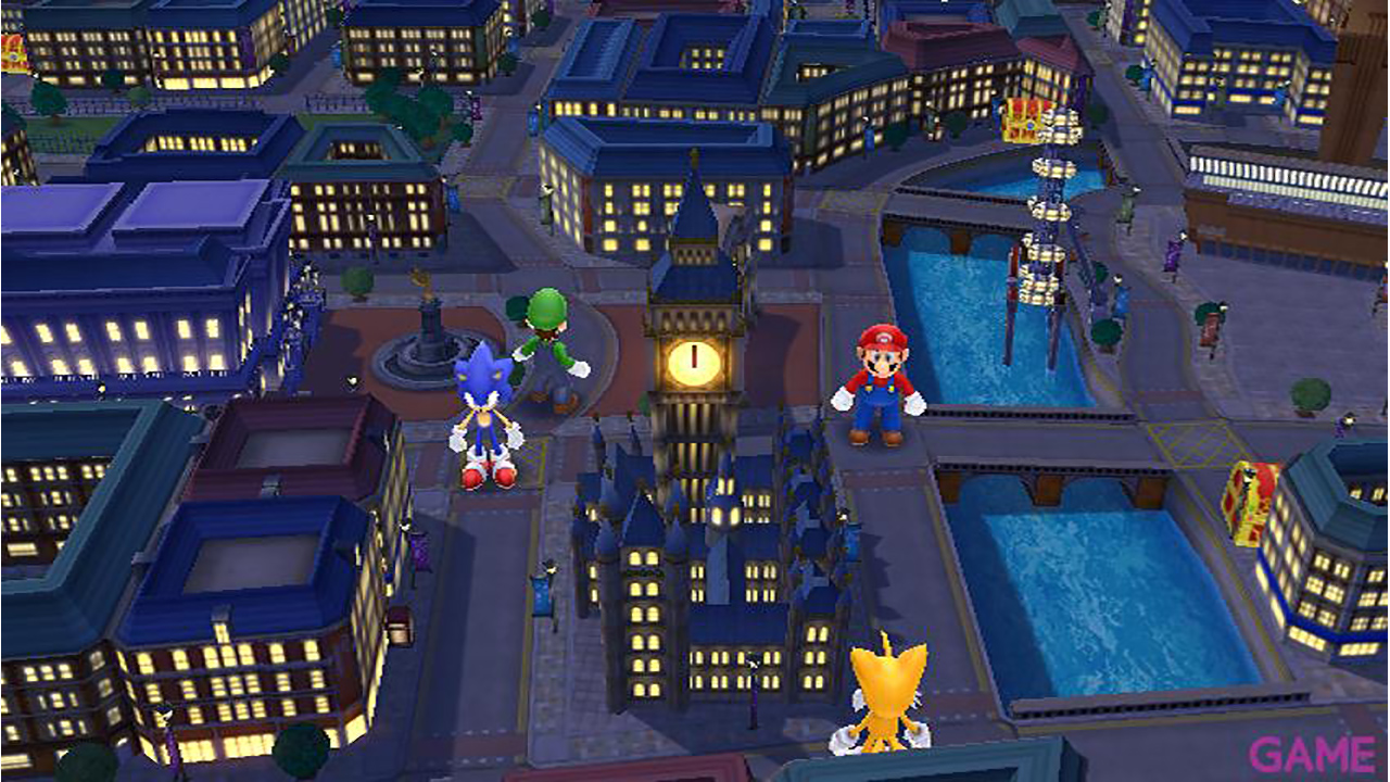 Wii Azul + Mario & Sonic-5