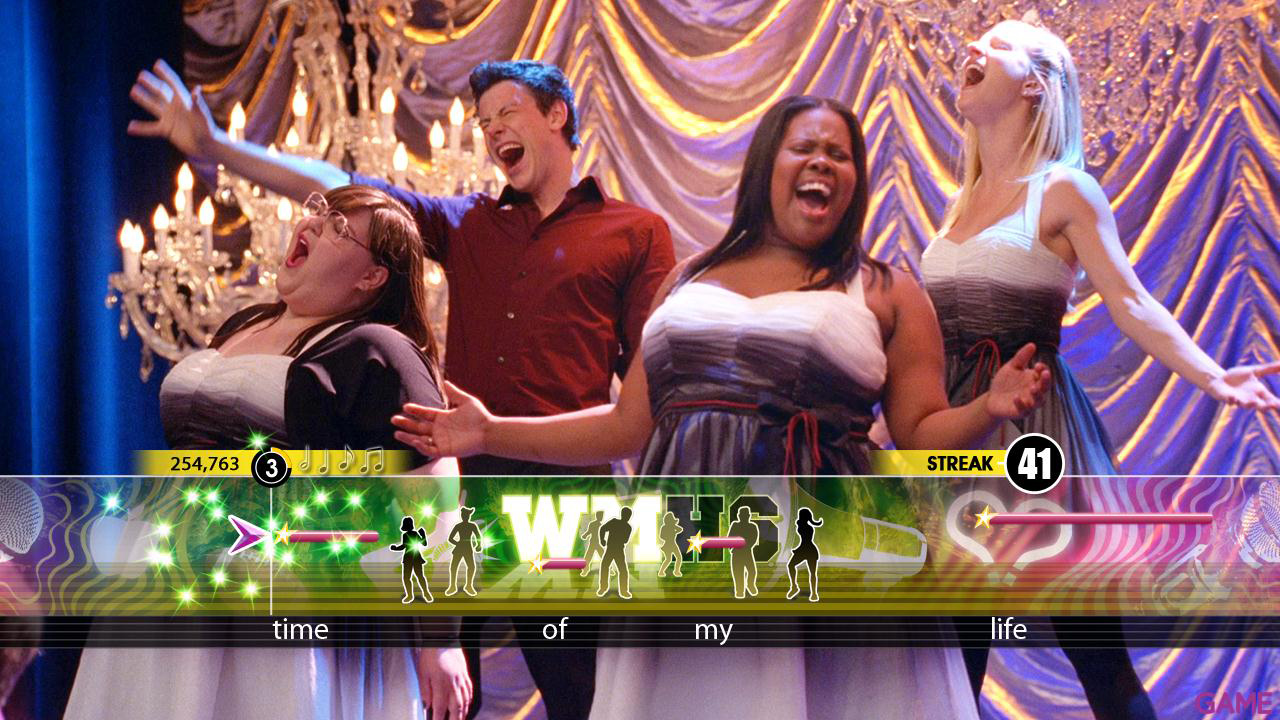 Karaoke Revolution Glee 3 + Microfono-1