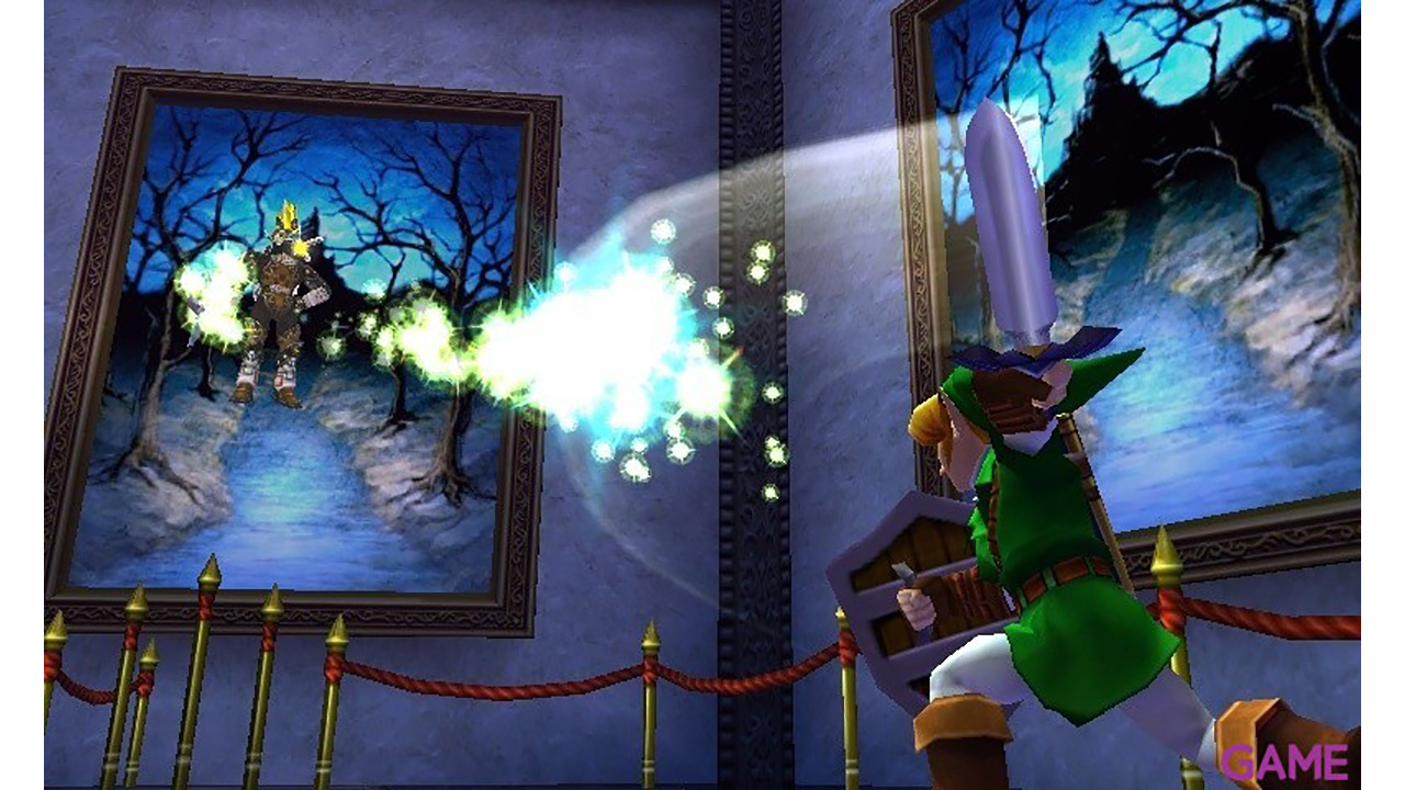 Nintendo 3DS Negra + Zelda Ocarina of Time-1