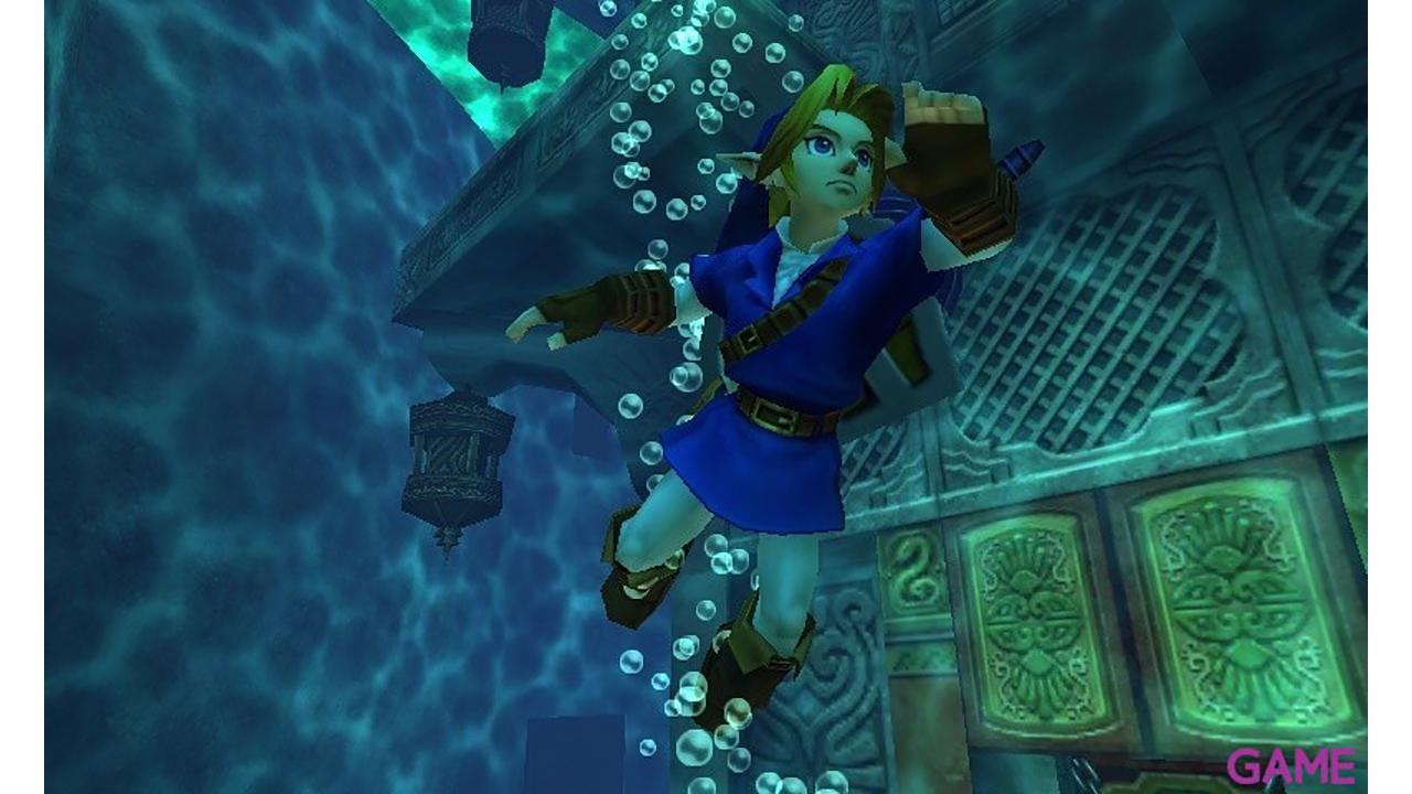 Nintendo 3DS Negra + Zelda Ocarina of Time-3