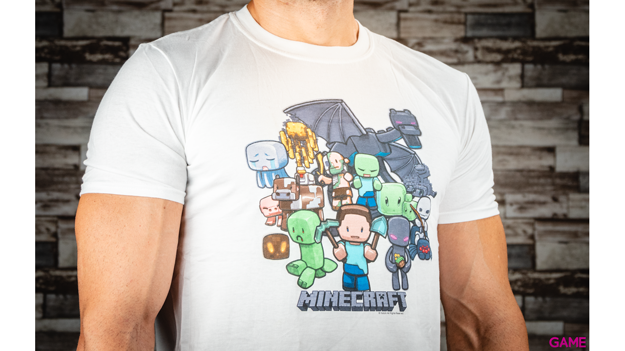 Camiseta Minecraft Party Youth Talla M-2