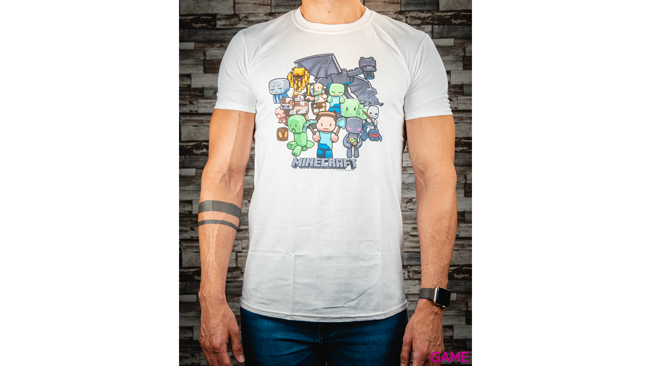 Camiseta Minecraft Party Youth Talla XL-0