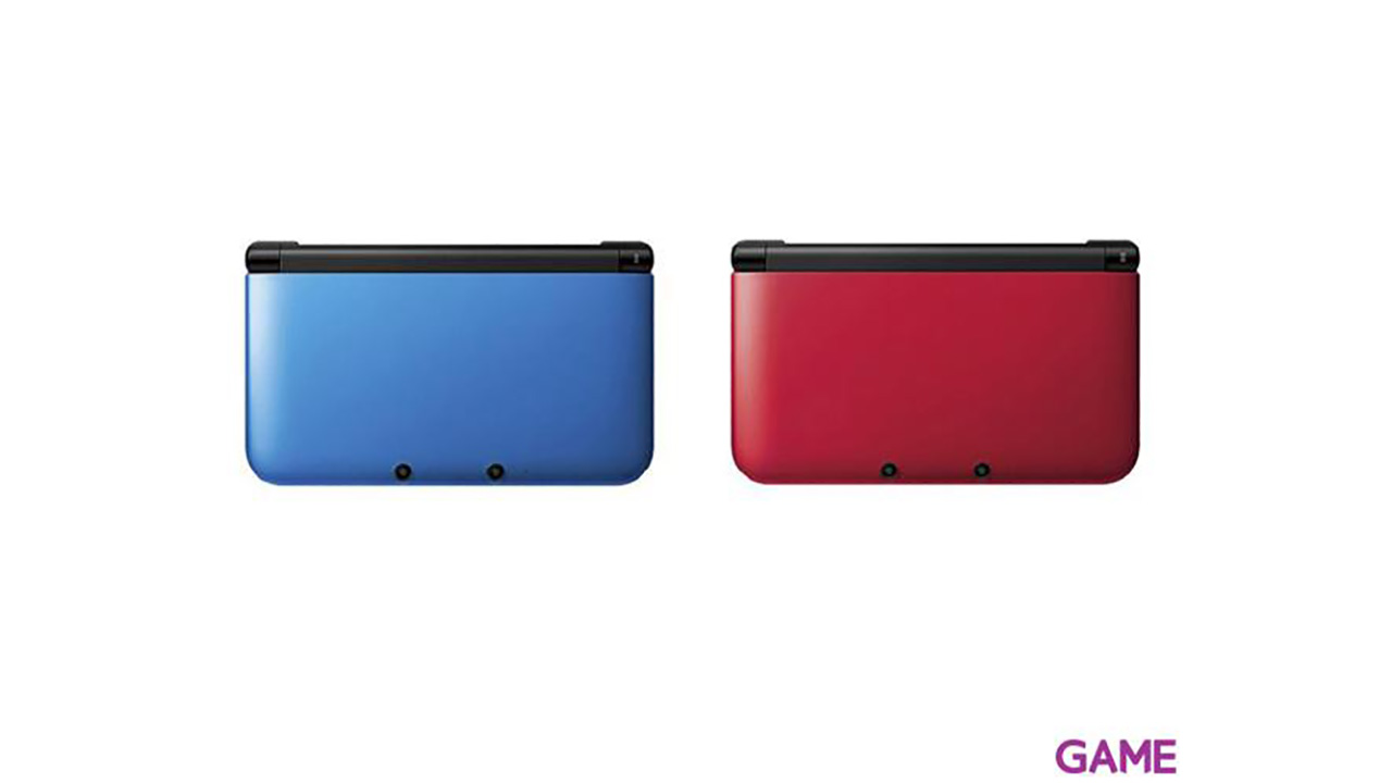 Nintendo 3DS XL Negra y Azul-0