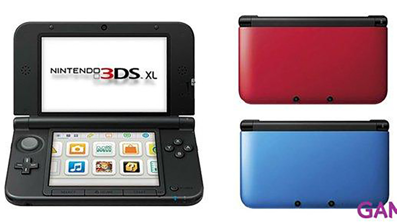 Nintendo 3DS XL Negra y Azul-3