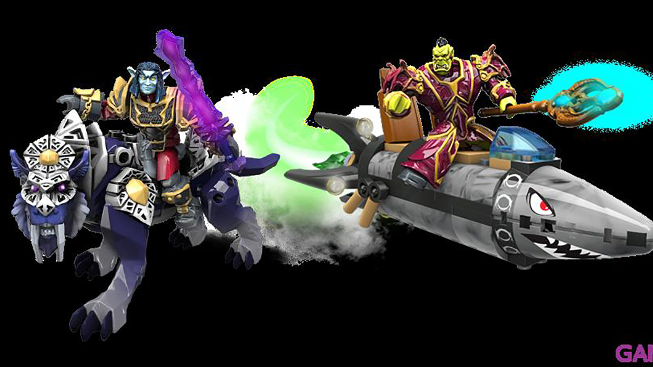 World of Warcraft Zepplin Goblin Megabloks-0