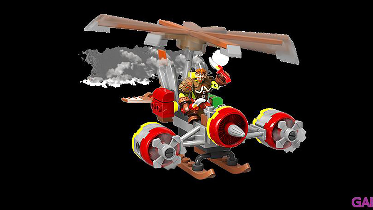 World of Warcraft Zepplin Goblin Megabloks-4