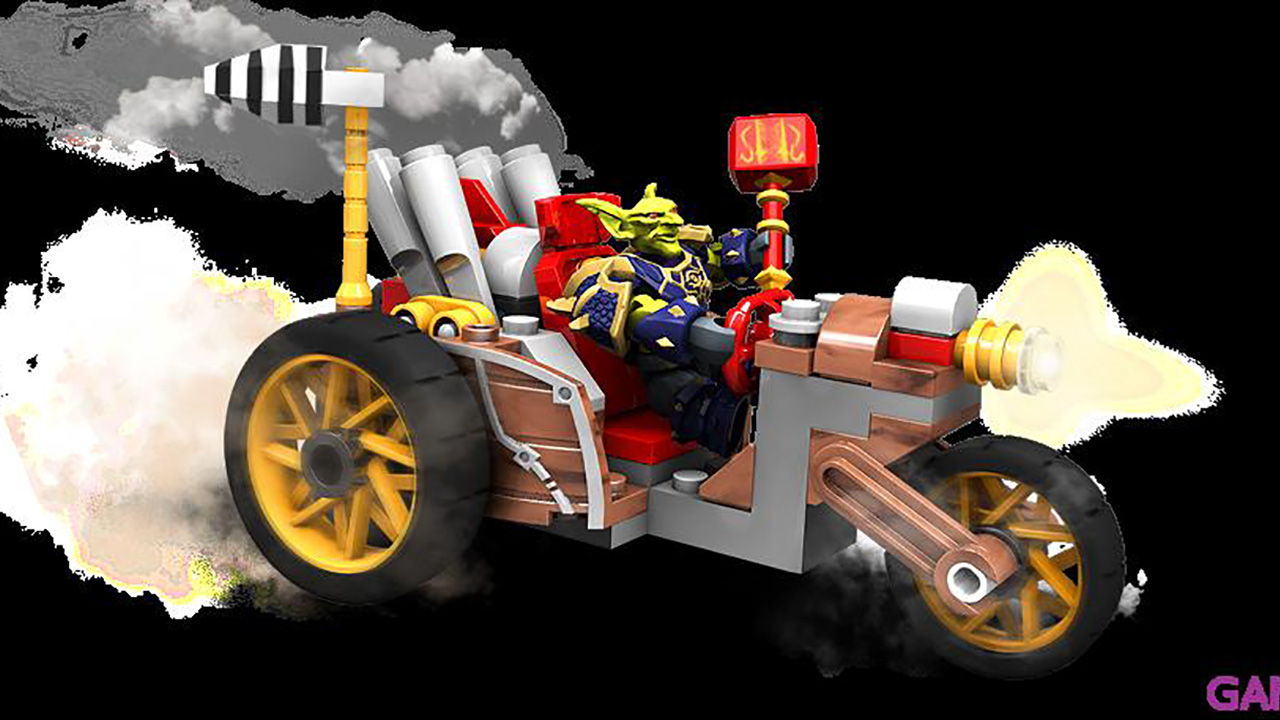 World of Warcraft Zepplin Goblin Megabloks-5