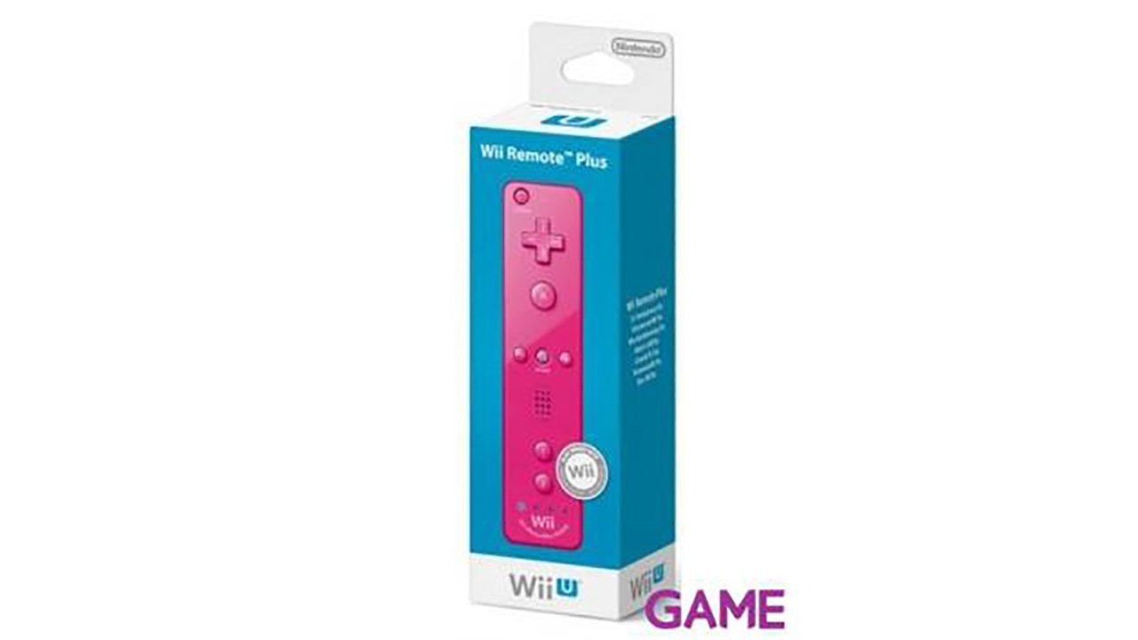 Mando WiiU Remote Plus Rosa-3