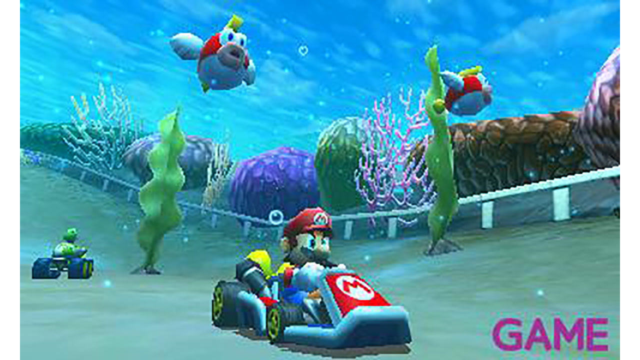 Nintendo 3DS XL Blanca + Mario Kart 7 Preinstalado-0