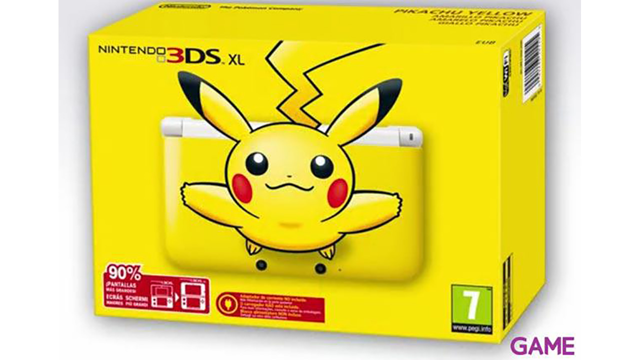 Nintendo 3DS XL Pikachu-1