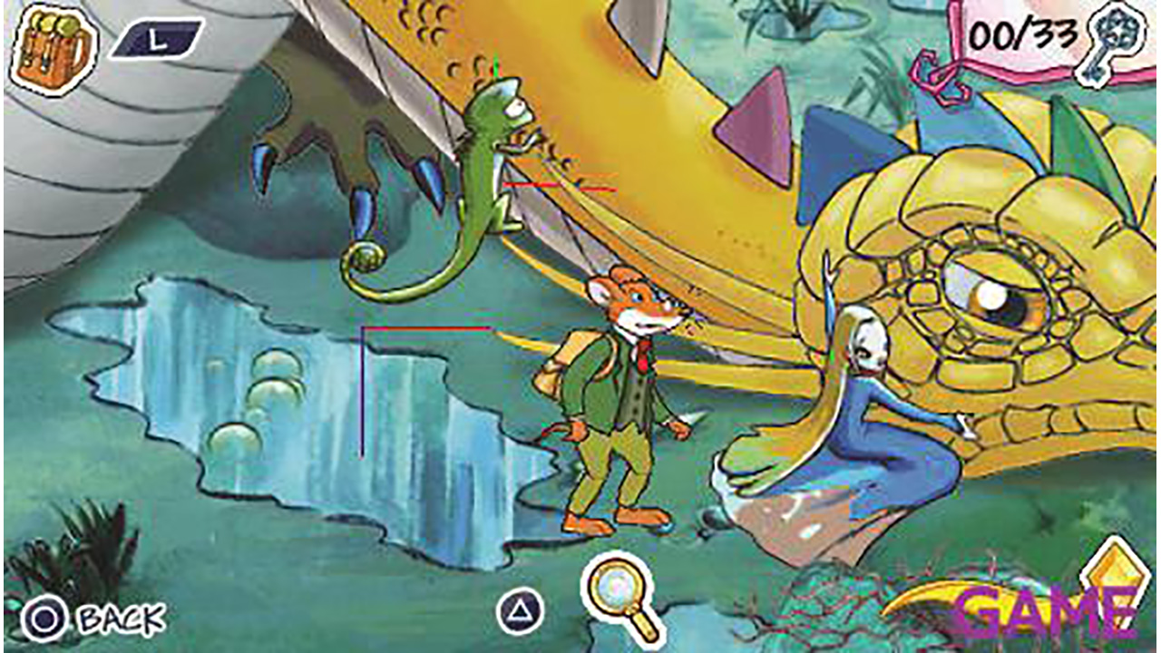 PSP E1000 + Geronimo Stilton 2-3