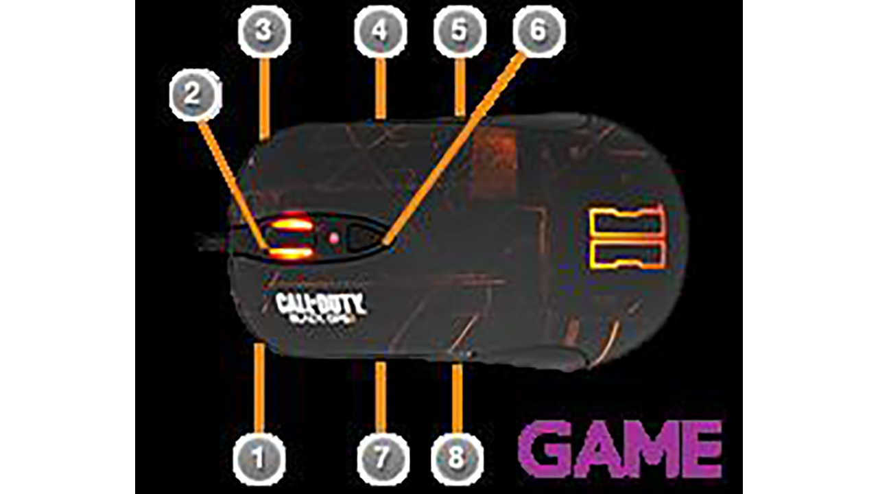 SteelSeries Call of Duty Negro Ops II Gaming Mouse-8