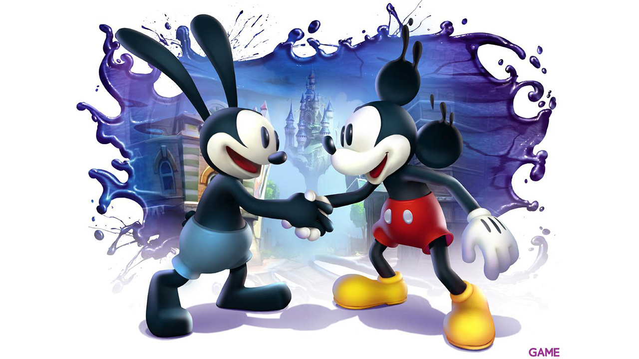 Playstation 3 Slim 12Gb + Epic Mickey 2-6