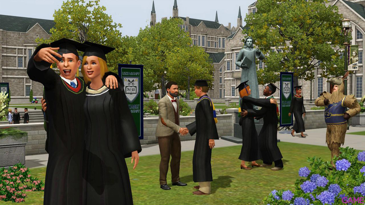 Los Sims 3: Movida en la Facultad-1