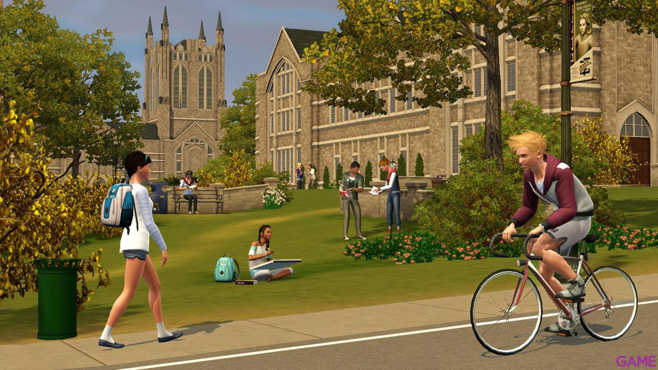 Los Sims 3: Movida en la Facultad-2