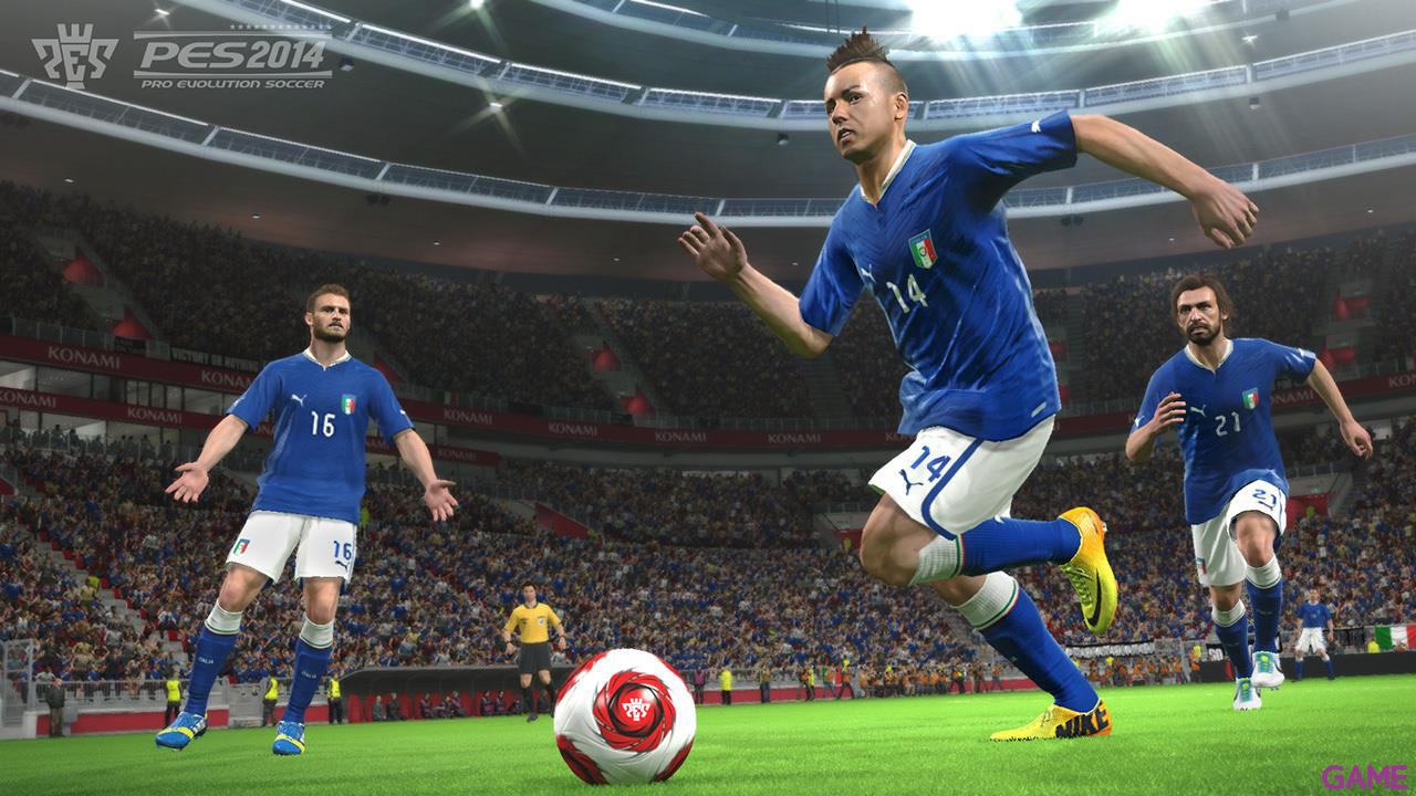 Playstation 3 Slim 12Gb + Pro Evolution Soccer 2014-3