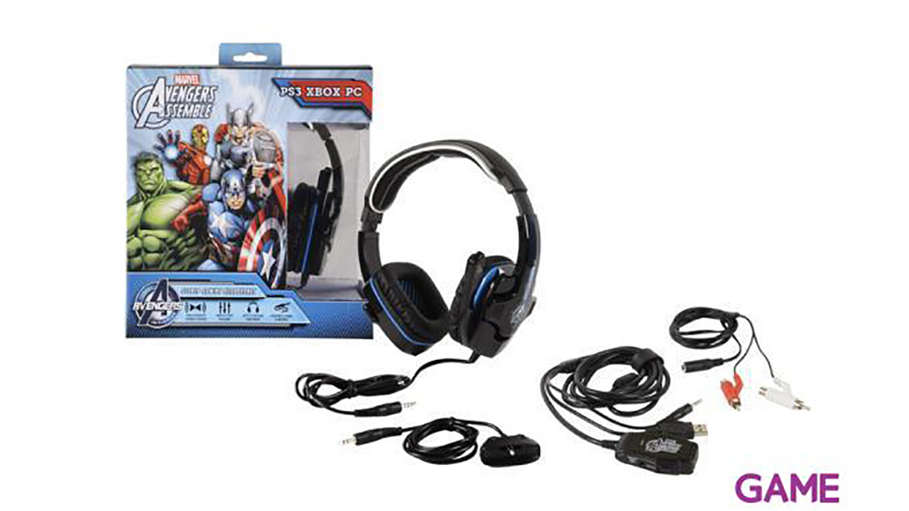 Auriculares Avengers para PS3/X360/PC-1