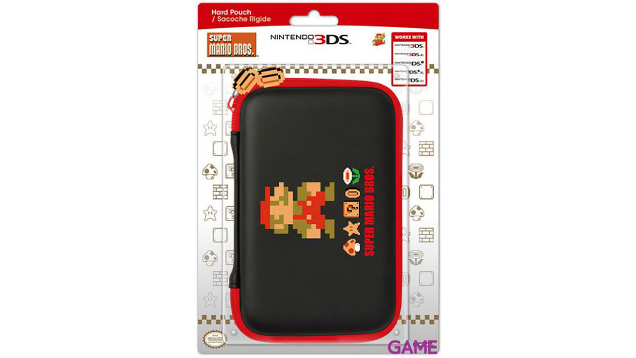 Bolsa Mario Classic 3DSXL Hori -Licencia oficial Nintendo--0