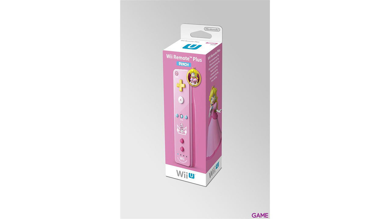 Mando WiiU Remote Plus Edición Especial Peach-1