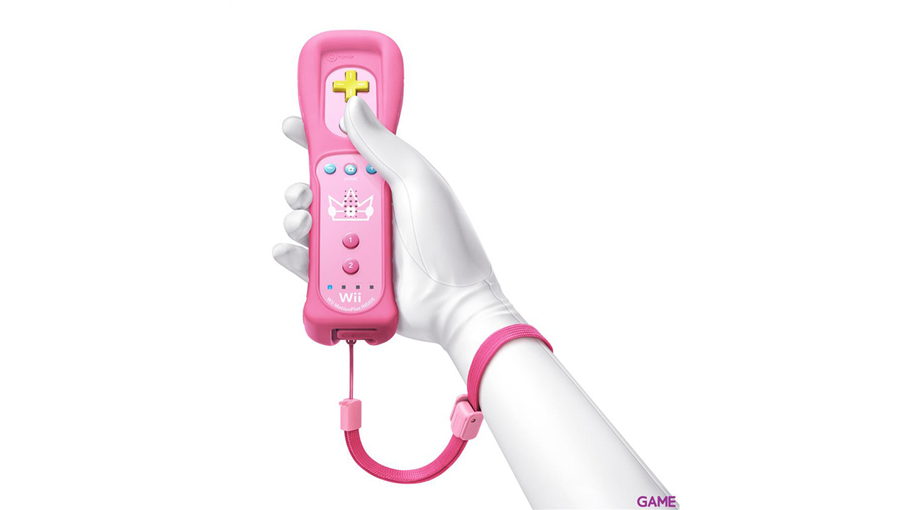 Mando WiiU Remote Plus Edición Especial Peach-2