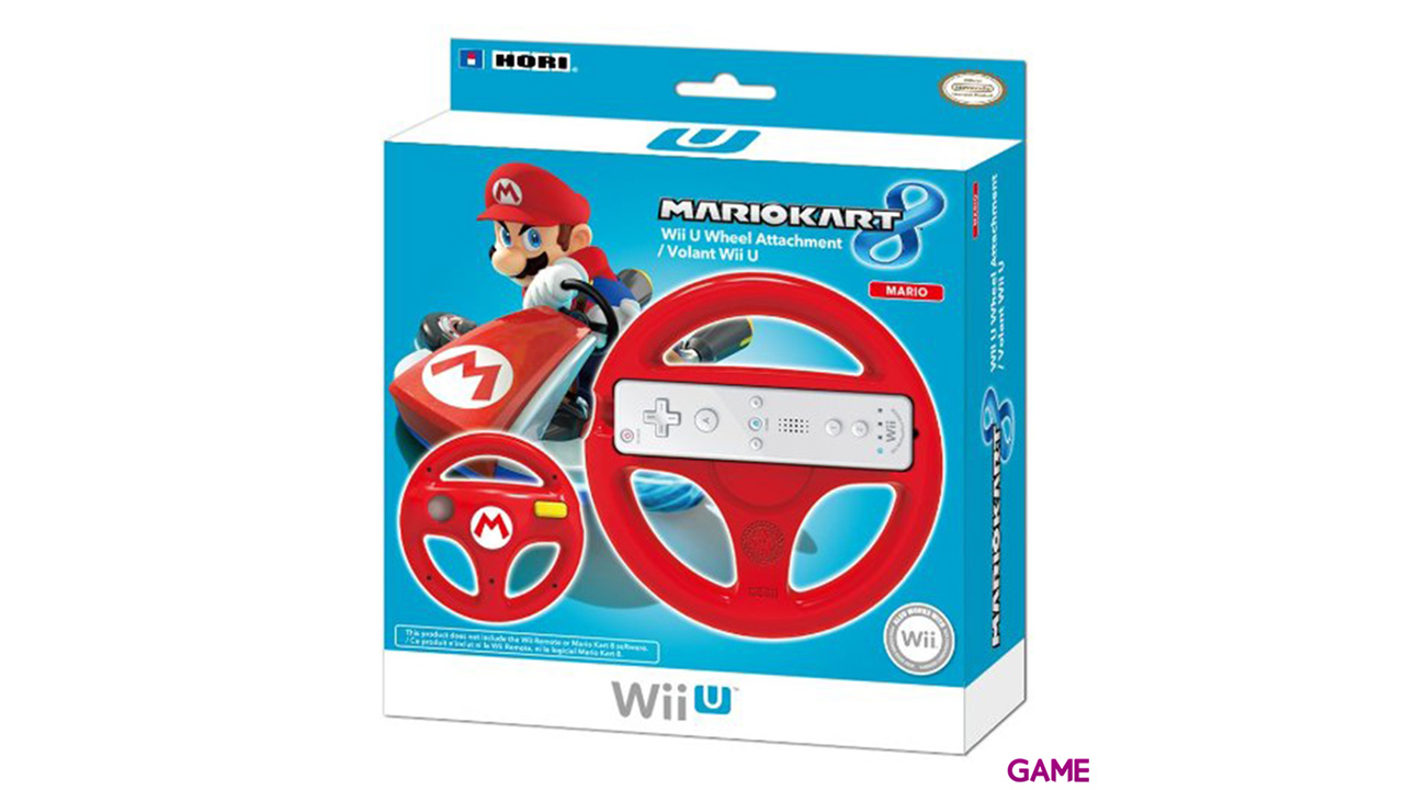Volante Mario Kart 8 Mario Hori -Licencia oficial Nintendo--0