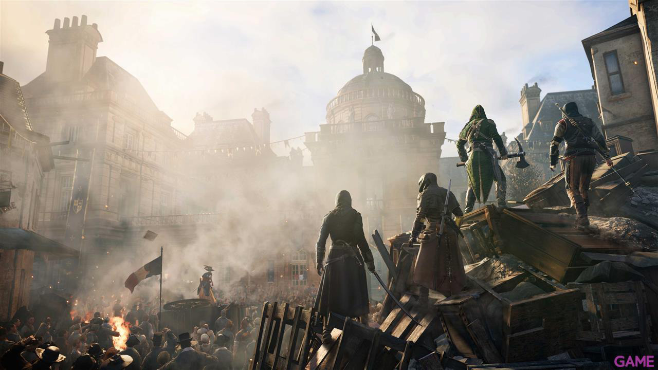 Xbox One 500Gb + Assassin´s Creed: Unity + Assassin´s Creed IV: Black Flag + Rayman Origins-2