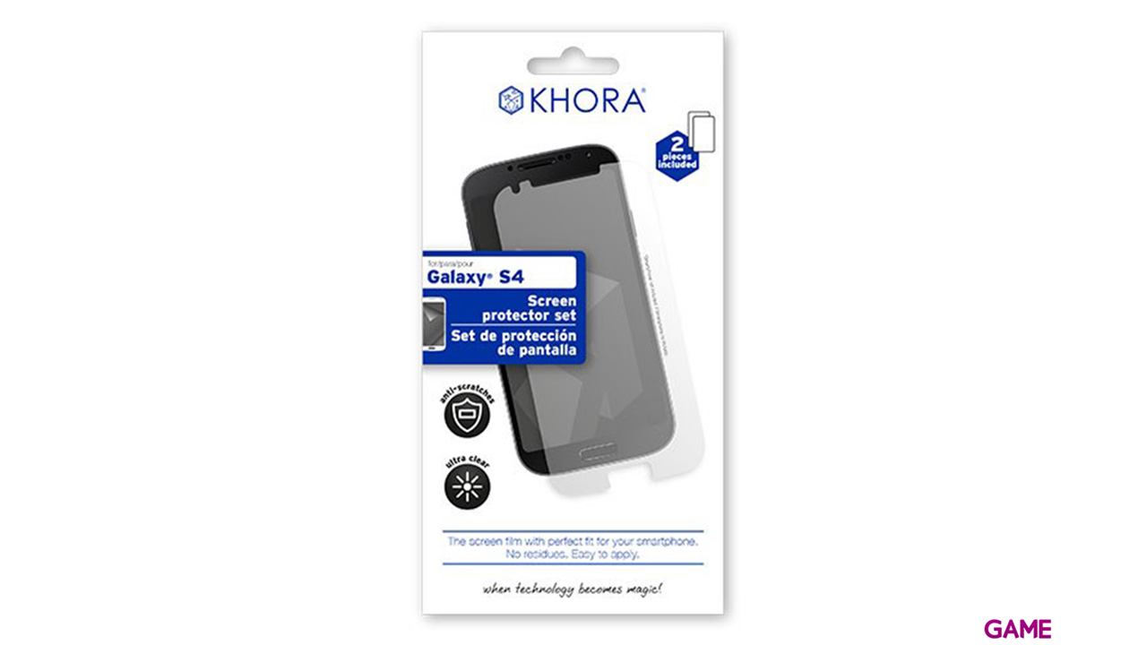 Set de Protección de Pantalla para Galaxy S4 Khora-1