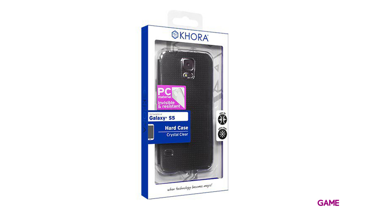 Carcasa rígida Transparente Galaxy S5 Khora-2