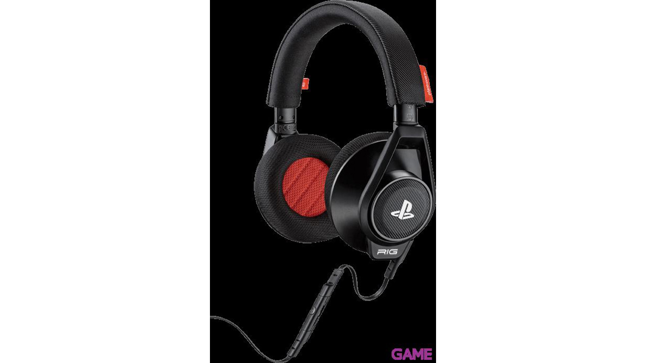 Auriculares Plantronics Rig Negros PS4-PS3-PSV-1